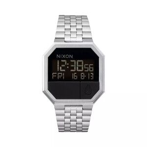 nixon re run silver watch